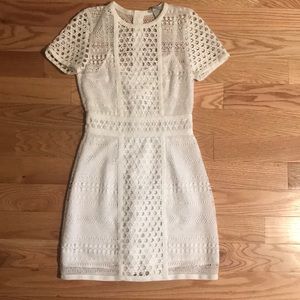 White cocktail dress. H&M size 6. Never worn.